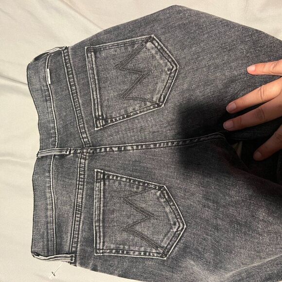 Mother High Waisted Rascal Ankle StepFray Jeans size 25 - Picture 14 of 16